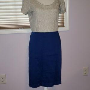 NWT Royal blue pencil skirt